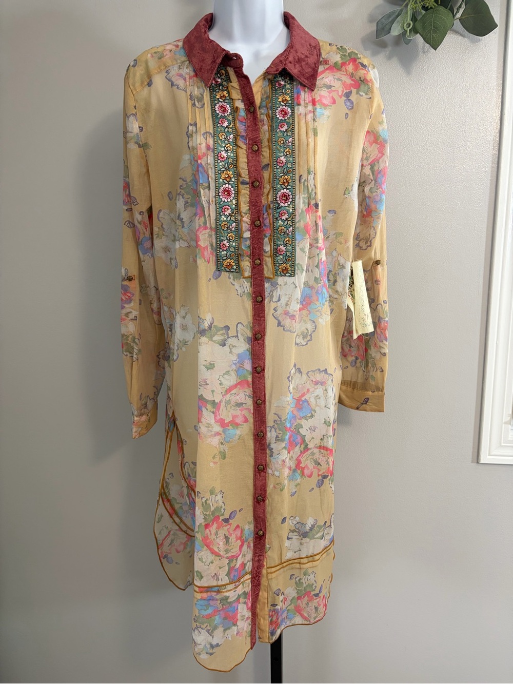 NWT Aratta Silent Journey Christie Shirt Dress